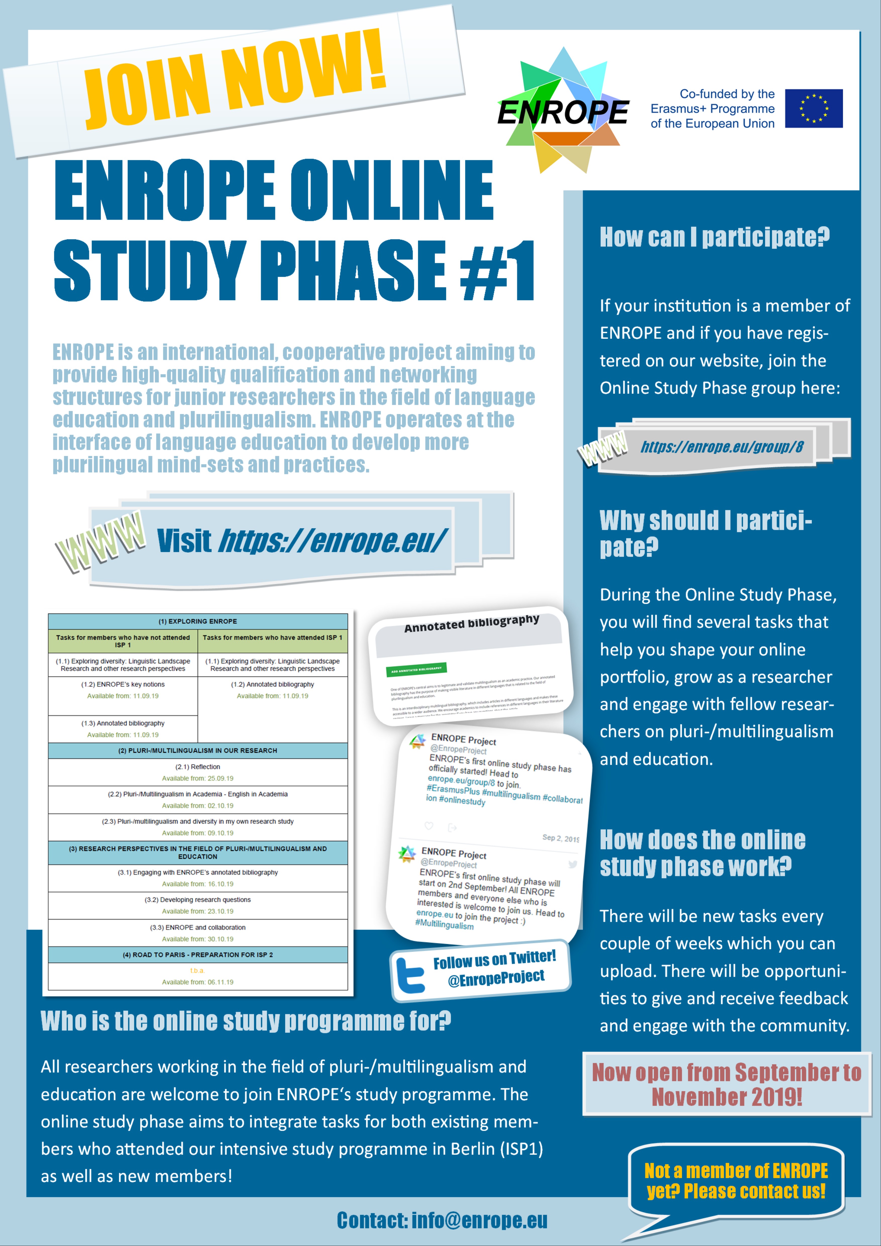 Online Study Phase poster